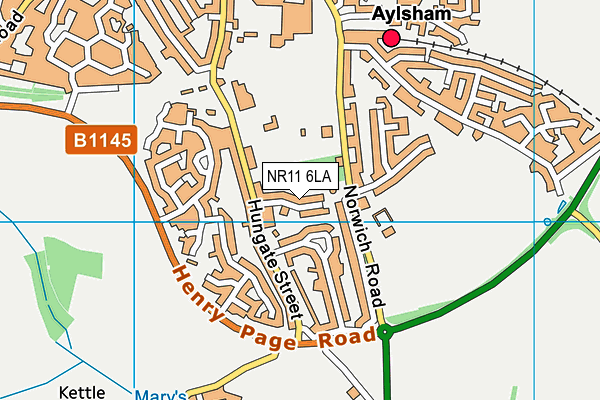 NR11 6LA map - OS VectorMap District (Ordnance Survey) NR11 6LA map - OS VectorMap District (Ordnance Survey)