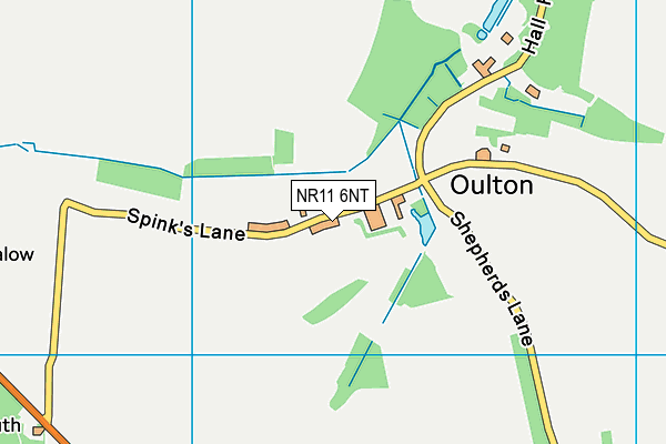 NR11 6NT map - OS VectorMap District (Ordnance Survey) NR11 6NT map - OS VectorMap District (Ordnance Survey)