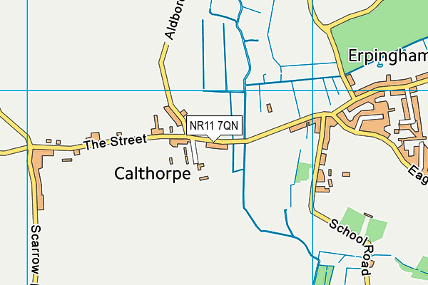 NR11 7QN map - OS VectorMap District (Ordnance Survey) NR11 7QN map - OS VectorMap District (Ordnance Survey)