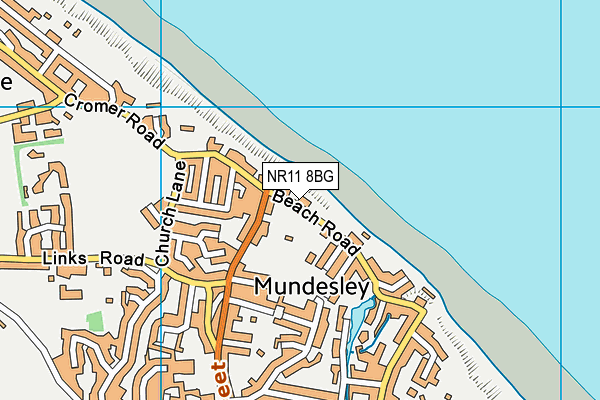 NR11 8BG map - OS VectorMap District (Ordnance Survey) NR11 8BG map - OS VectorMap District (Ordnance Survey)