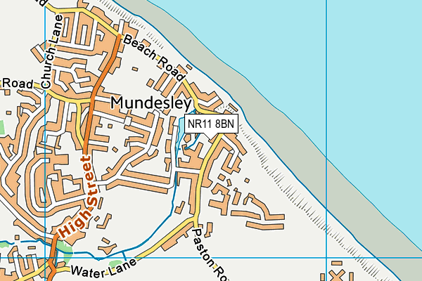NR11 8BN map - OS VectorMap District (Ordnance Survey)