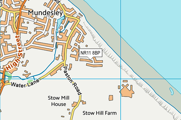 NR11 8BP map - OS VectorMap District (Ordnance Survey)