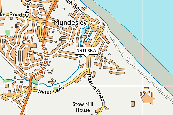 NR11 8BW map - OS VectorMap District (Ordnance Survey) NR11 8BW map - OS VectorMap District (Ordnance Survey)
