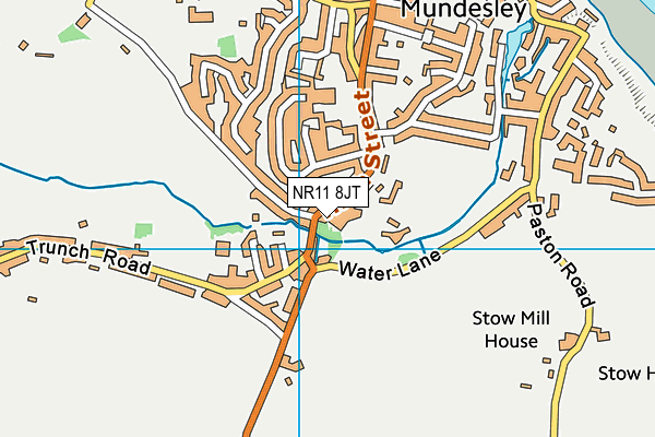 NR11 8JT map - OS VectorMap District (Ordnance Survey) NR11 8JT map - OS VectorMap District (Ordnance Survey)