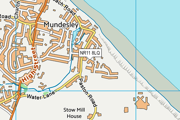 NR11 8LQ map - OS VectorMap District (Ordnance Survey)