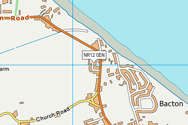 NR12 0EN map - OS VectorMap District (Ordnance Survey) NR12 0EN map - OS VectorMap District (Ordnance Survey)