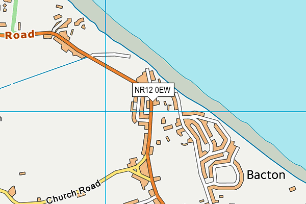 NR12 0EW map - OS VectorMap District (Ordnance Survey) NR12 0EW map - OS VectorMap District (Ordnance Survey)