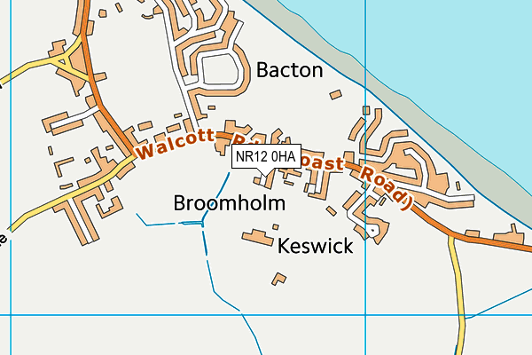 NR12 0HA map - OS VectorMap District (Ordnance Survey) NR12 0HA map - OS VectorMap District (Ordnance Survey)