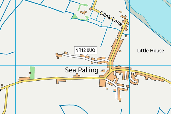 NR12 0UQ map - OS VectorMap District (Ordnance Survey) NR12 0UQ map - OS VectorMap District (Ordnance Survey)
