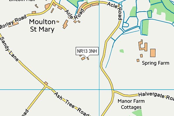 NR13 3NH map - OS VectorMap District (Ordnance Survey) NR13 3NH map - OS VectorMap District (Ordnance Survey)