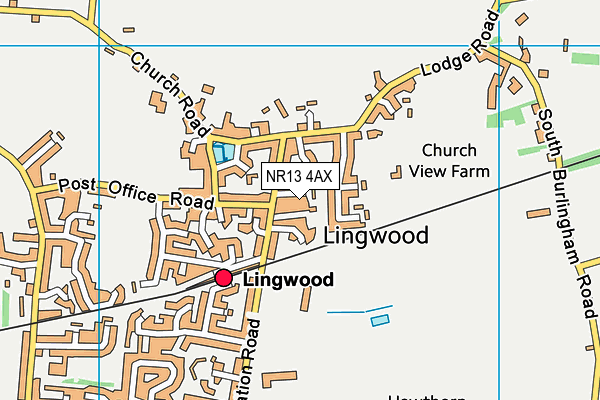NR13 4AX map - OS VectorMap District (Ordnance Survey) NR13 4AX map - OS VectorMap District (Ordnance Survey)