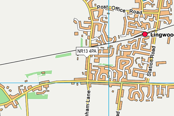 NR13 4PA map - OS VectorMap District (Ordnance Survey) NR13 4PA map - OS VectorMap District (Ordnance Survey)