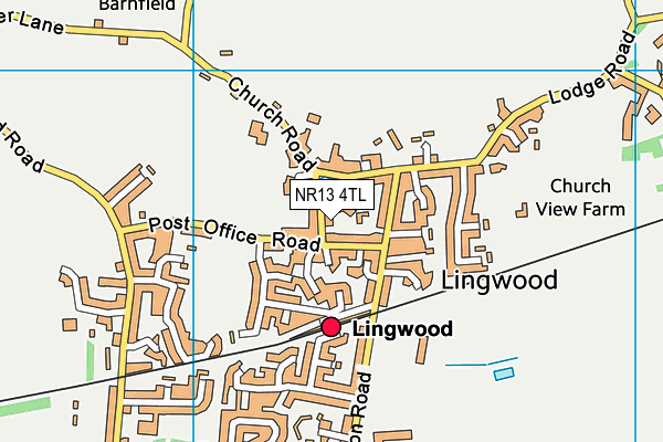 NR13 4TL map - OS VectorMap District (Ordnance Survey) NR13 4TL map - OS VectorMap District (Ordnance Survey)