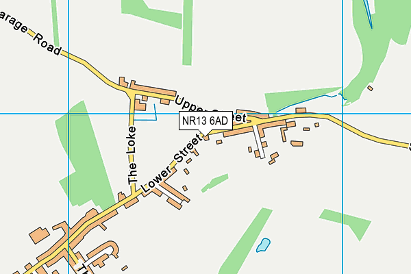 NR13 6AD map - OS VectorMap District (Ordnance Survey) NR13 6AD map - OS VectorMap District (Ordnance Survey)