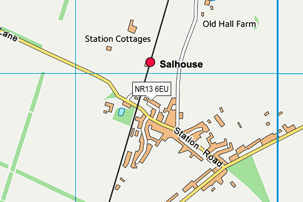 NR13 6EU map - OS VectorMap District (Ordnance Survey) NR13 6EU map - OS VectorMap District (Ordnance Survey)
