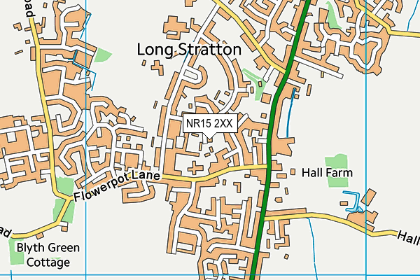 NR15 2XX map - OS VectorMap District (Ordnance Survey) NR15 2XX map - OS VectorMap District (Ordnance Survey)
