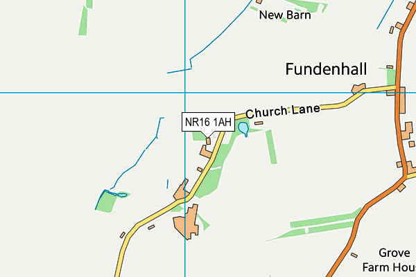 NR16 1AH map - OS VectorMap District (Ordnance Survey) NR16 1AH map - OS VectorMap District (Ordnance Survey)