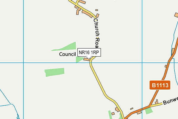 NR16 1RP map - OS VectorMap District (Ordnance Survey) NR16 1RP map - OS VectorMap District (Ordnance Survey)