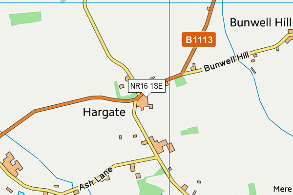 NR16 1SE map - OS VectorMap District (Ordnance Survey) NR16 1SE map - OS VectorMap District (Ordnance Survey)