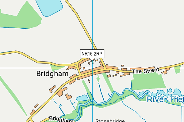 NR16 2RP map - OS VectorMap District (Ordnance Survey) NR16 2RP map - OS VectorMap District (Ordnance Survey)