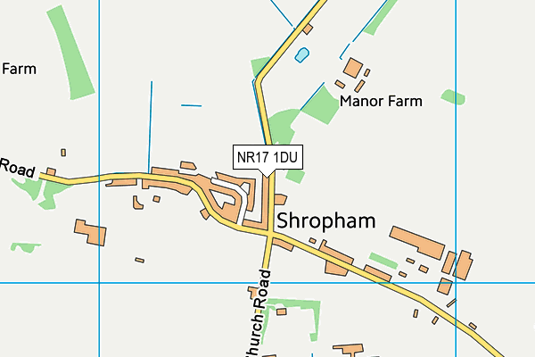 NR17 1DU map - OS VectorMap District (Ordnance Survey) NR17 1DU map - OS VectorMap District (Ordnance Survey)