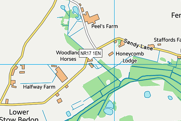 NR17 1EN map - OS VectorMap District (Ordnance Survey) NR17 1EN map - OS VectorMap District (Ordnance Survey)