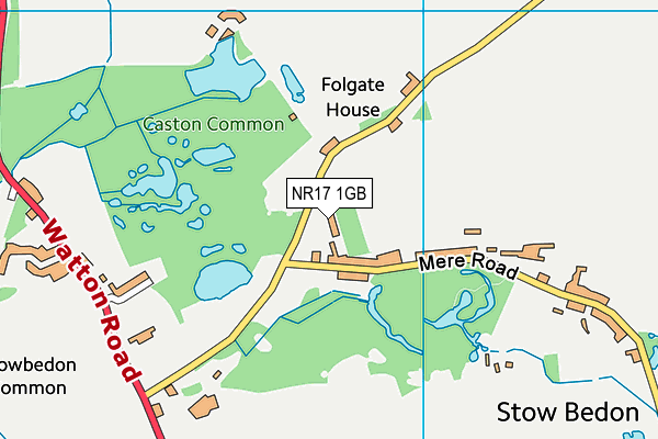 NR17 1GB map - OS VectorMap District (Ordnance Survey) NR17 1GB map - OS VectorMap District (Ordnance Survey)