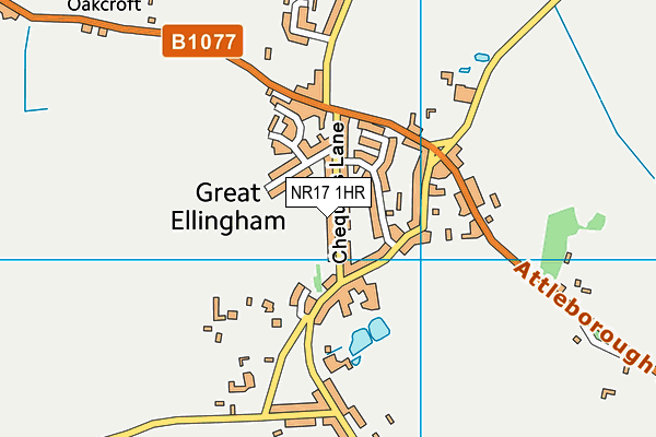 NR17 1HR map - OS VectorMap District (Ordnance Survey) NR17 1HR map - OS VectorMap District (Ordnance Survey)