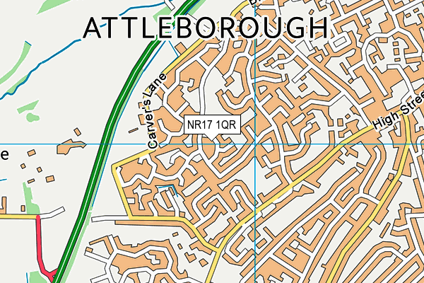 NR17 1QR map - OS VectorMap District (Ordnance Survey) NR17 1QR map - OS VectorMap District (Ordnance Survey)
