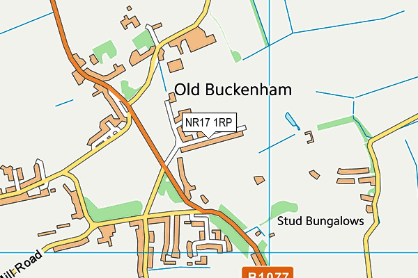 NR17 1RP map - OS VectorMap District (Ordnance Survey) NR17 1RP map - OS VectorMap District (Ordnance Survey)