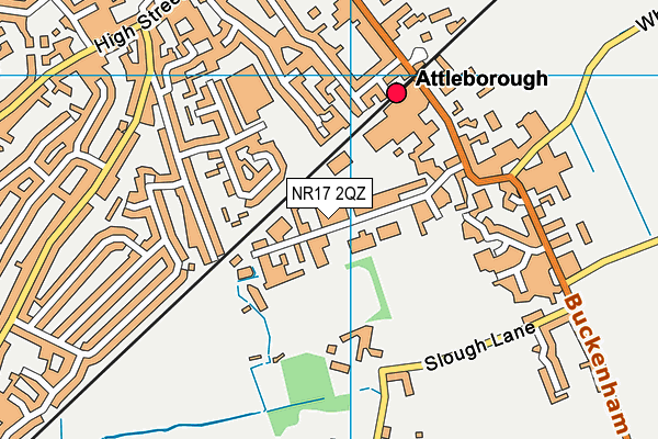 NR17 2QZ map - OS VectorMap District (Ordnance Survey) NR17 2QZ map - OS VectorMap District (Ordnance Survey)