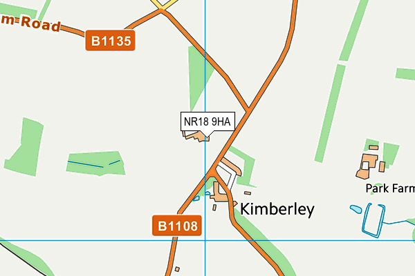 NR18 9HA map - OS VectorMap District (Ordnance Survey) NR18 9HA map - OS VectorMap District (Ordnance Survey)