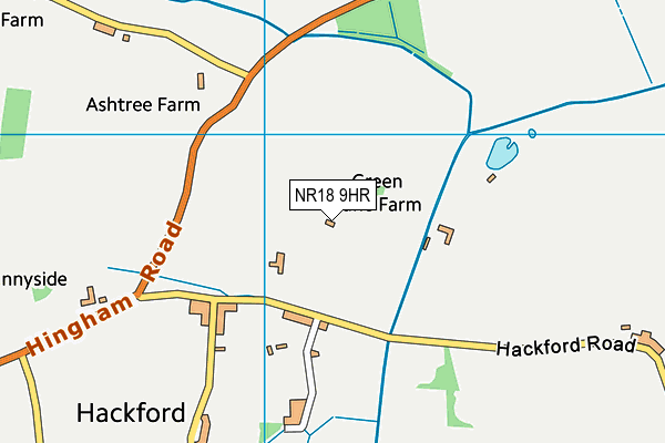 NR18 9HR map - OS VectorMap District (Ordnance Survey) NR18 9HR map - OS VectorMap District (Ordnance Survey)