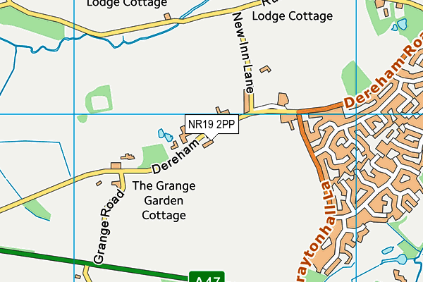 NR19 2PP map - OS VectorMap District (Ordnance Survey) NR19 2PP map - OS VectorMap District (Ordnance Survey)