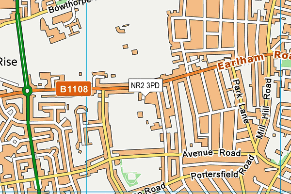 NR2 3PD map - OS VectorMap District (Ordnance Survey) NR2 3PD map - OS VectorMap District (Ordnance Survey)