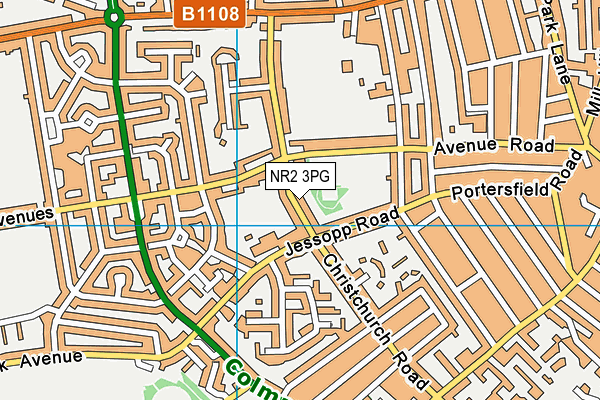 NR2 3PG map - OS VectorMap District (Ordnance Survey) NR2 3PG map - OS VectorMap District (Ordnance Survey)