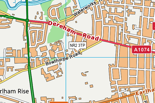 NR2 3TP map - OS VectorMap District (Ordnance Survey) NR2 3TP map - OS VectorMap District (Ordnance Survey)