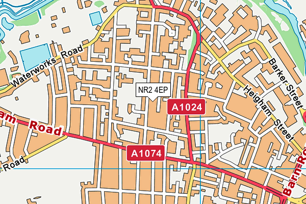 NR2 4EP map - OS VectorMap District (Ordnance Survey) NR2 4EP map - OS VectorMap District (Ordnance Survey)