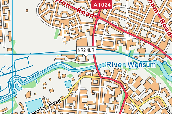 NR2 4LR map - OS VectorMap District (Ordnance Survey) NR2 4LR map - OS VectorMap District (Ordnance Survey)