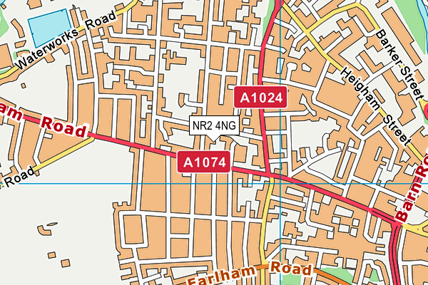 NR2 4NG map - OS VectorMap District (Ordnance Survey) NR2 4NG map - OS VectorMap District (Ordnance Survey)