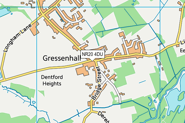 NR20 4DU map - OS VectorMap District (Ordnance Survey) NR20 4DU map - OS VectorMap District (Ordnance Survey)