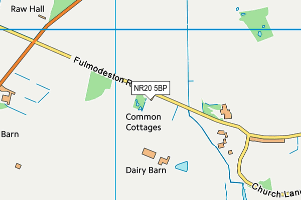 NR20 5BP map - OS VectorMap District (Ordnance Survey) NR20 5BP map - OS VectorMap District (Ordnance Survey)
