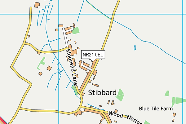 NR21 0EL map - OS VectorMap District (Ordnance Survey) NR21 0EL map - OS VectorMap District (Ordnance Survey)