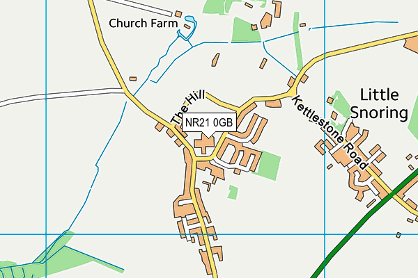 NR21 0GB map - OS VectorMap District (Ordnance Survey) NR21 0GB map - OS VectorMap District (Ordnance Survey)