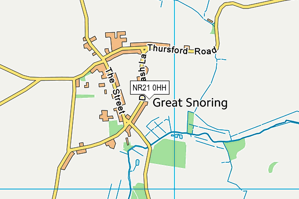 NR21 0HH map - OS VectorMap District (Ordnance Survey) NR21 0HH map - OS VectorMap District (Ordnance Survey)