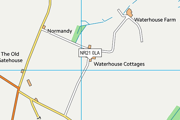 NR21 0LA map - OS VectorMap District (Ordnance Survey) NR21 0LA map - OS VectorMap District (Ordnance Survey)