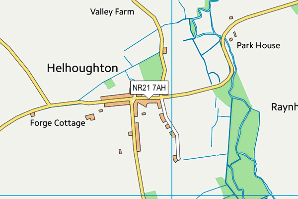 NR21 7AH map - OS VectorMap District (Ordnance Survey) NR21 7AH map - OS VectorMap District (Ordnance Survey)