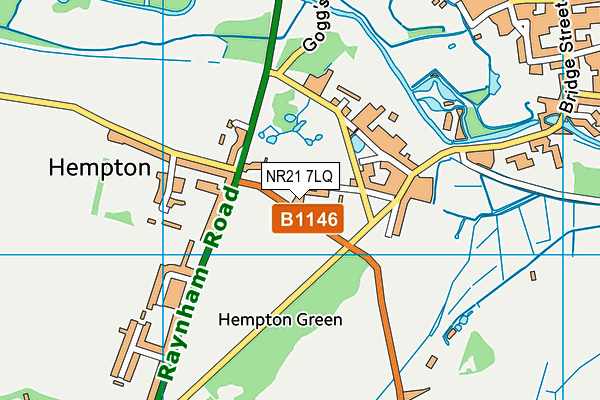 NR21 7LQ map - OS VectorMap District (Ordnance Survey) NR21 7LQ map - OS VectorMap District (Ordnance Survey)