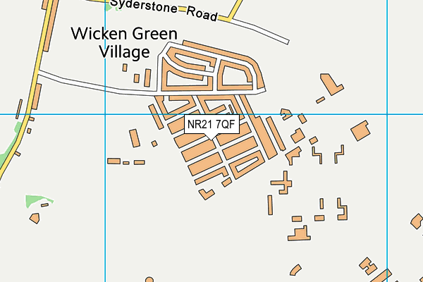 NR21 7QF map - OS VectorMap District (Ordnance Survey) NR21 7QF map - OS VectorMap District (Ordnance Survey)