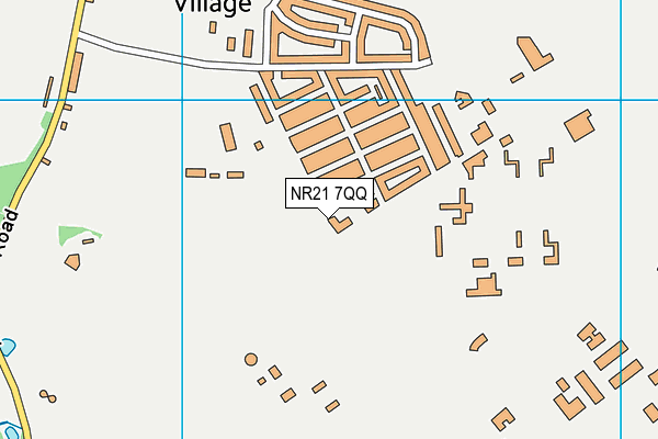 NR21 7QQ map - OS VectorMap District (Ordnance Survey) NR21 7QQ map - OS VectorMap District (Ordnance Survey)